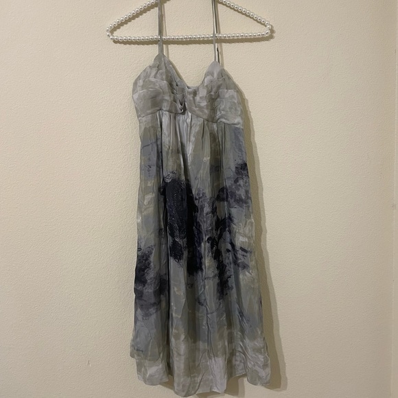 Anthropologie Dresses & Skirts - Anthropologie Fei Silk-Blend Cottagecore Dress, Fairycore, Ruffle, Sleevless